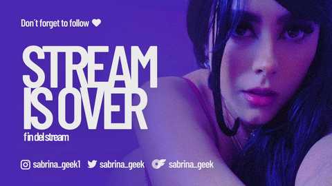 sabrina_geek @ chaturbate on 20240927
