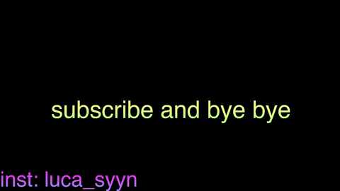 luca_syn @ chaturbate on 20251010