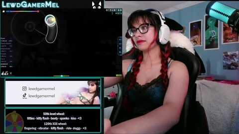 lewdgamermel @ myfreecams on 20231003