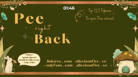 aliceisonfire @ myfreecams on 20231004