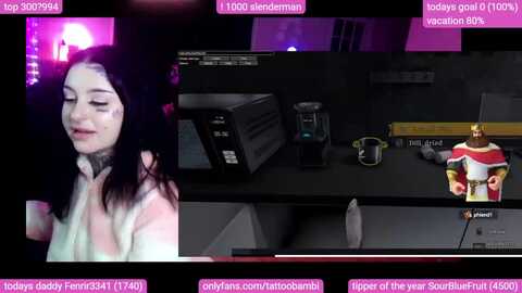 tattoobambi @ myfreecams on 20231004