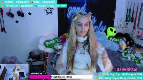 kaliekitten @ myfreecams on 20231030