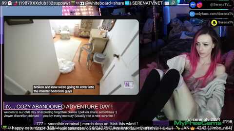 serenatv @ myfreecams on 20240121