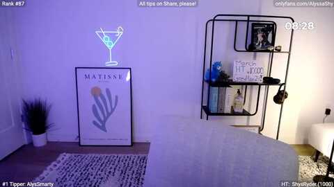 alyssashy @ myfreecams on 20240324